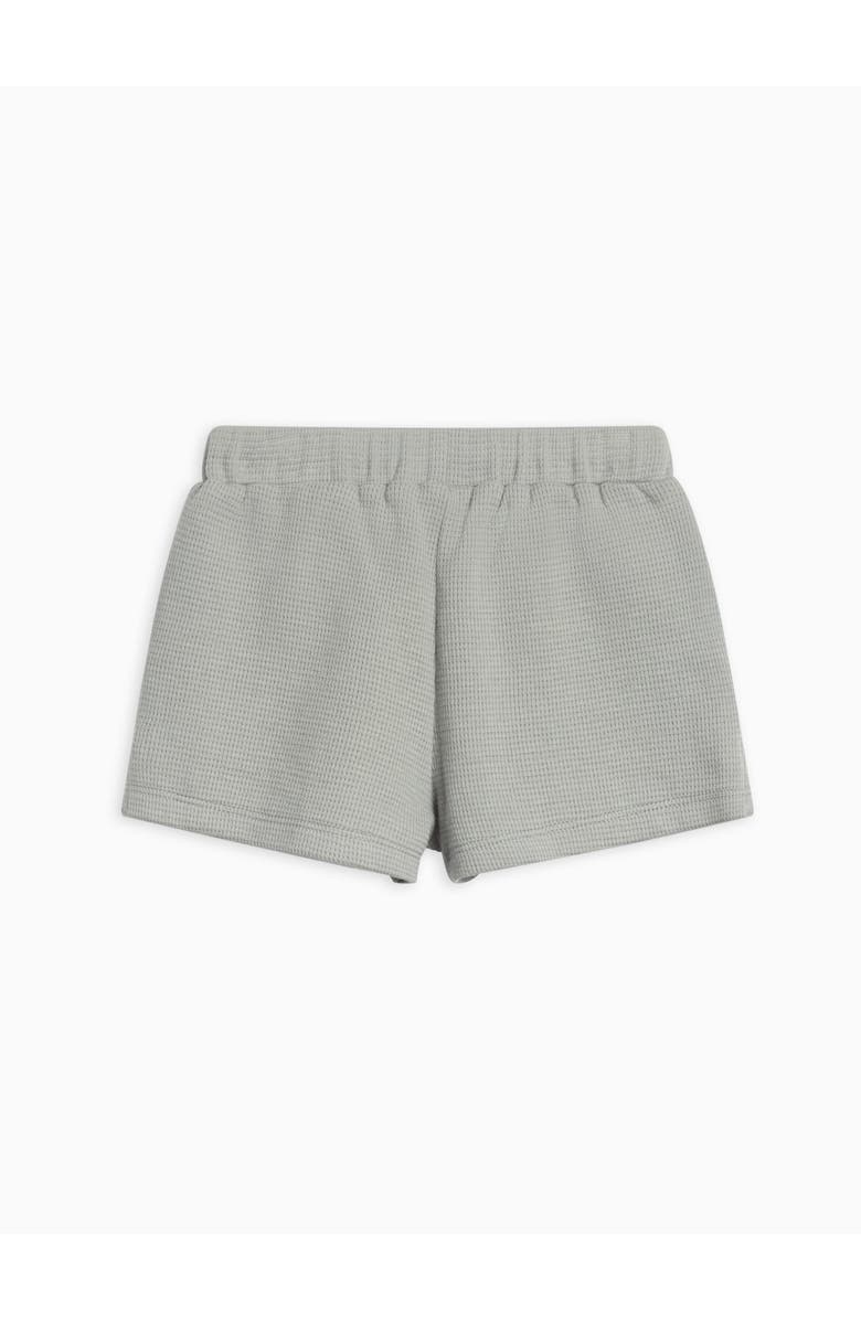 Colored Organics Avery Organic Waffle Shorts, Alternate, color, Mist