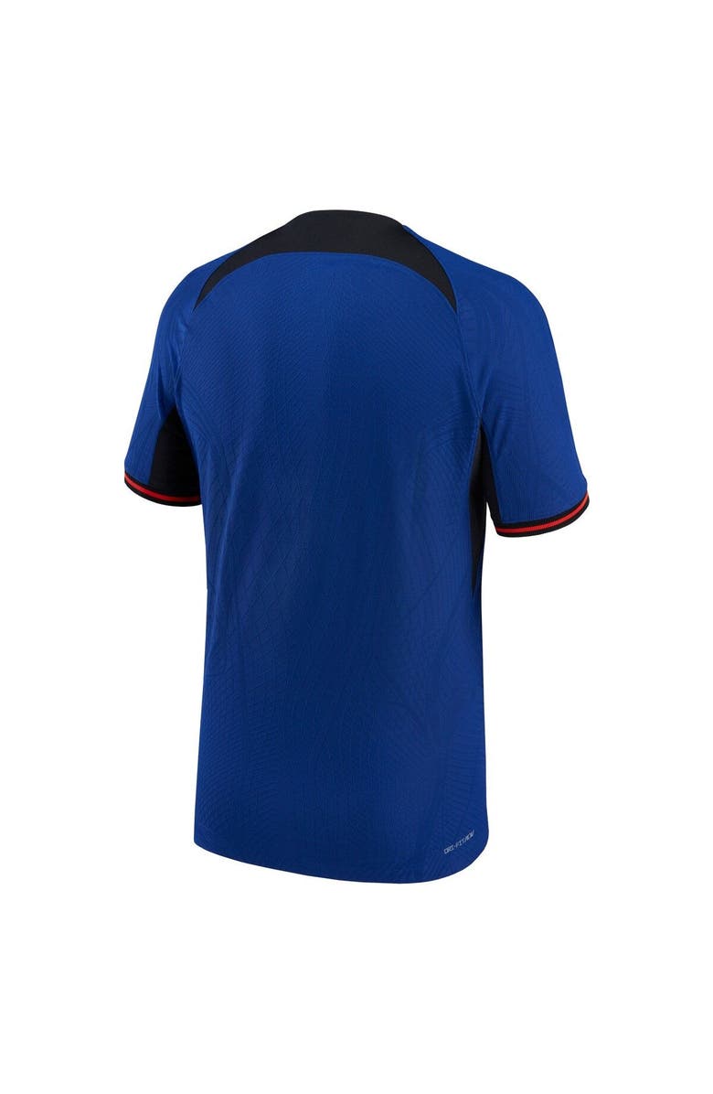 Nike Men's Nike Blue Netherlands National Team 2022/23 Away Vapor Match Authentic Blank Jersey, Alternate, color,