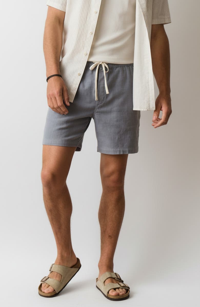 Marine Layer Saturday Beach Shorts, Main, color, Mid Grey