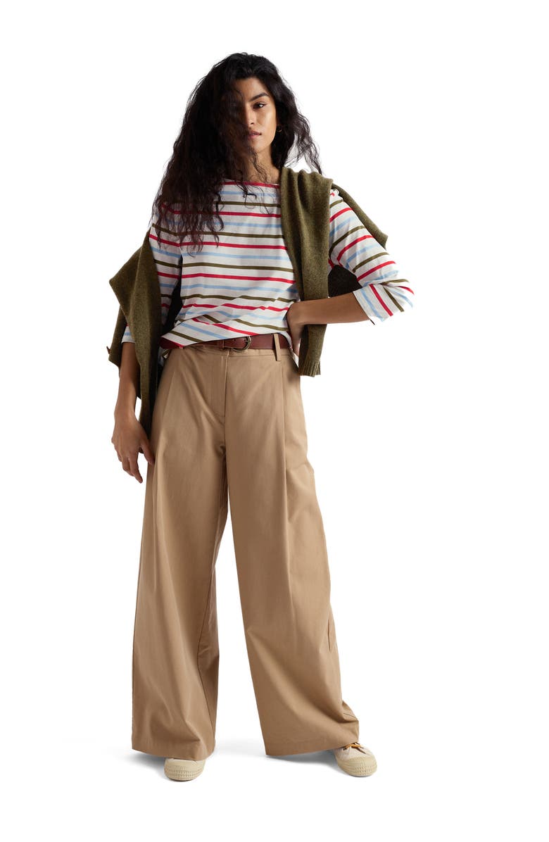 Seasalt Cornwall Sailor Stripe Organic Cotton Top, Alternate, color, 