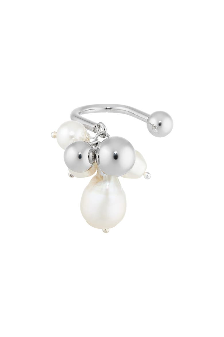 Mickey Open Ring, Main, color, PALLADIUM