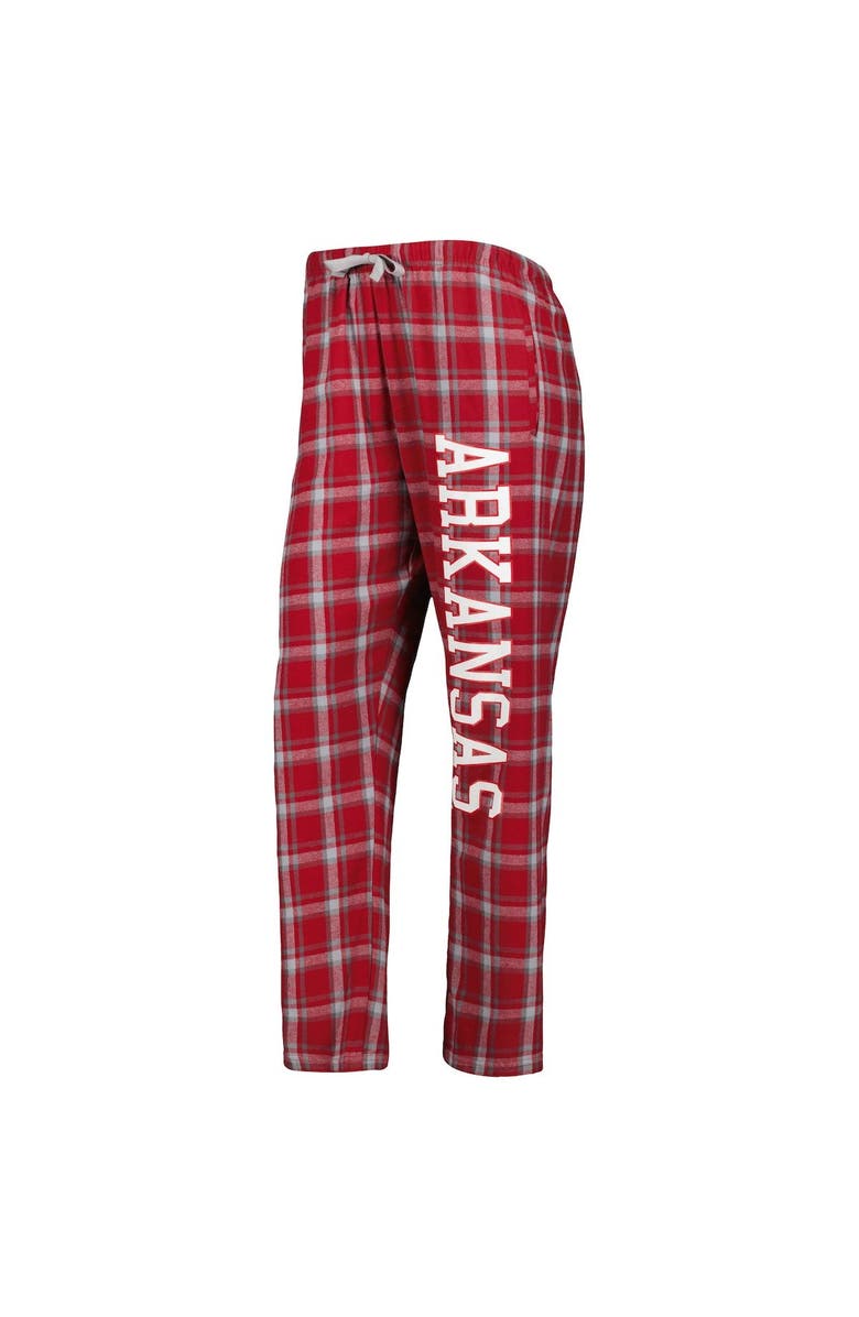 BOXERCRAFT Women's Cardinal/Gray Arkansas Razorbacks Haley Flannel Sleep Pants, Alternate, color,