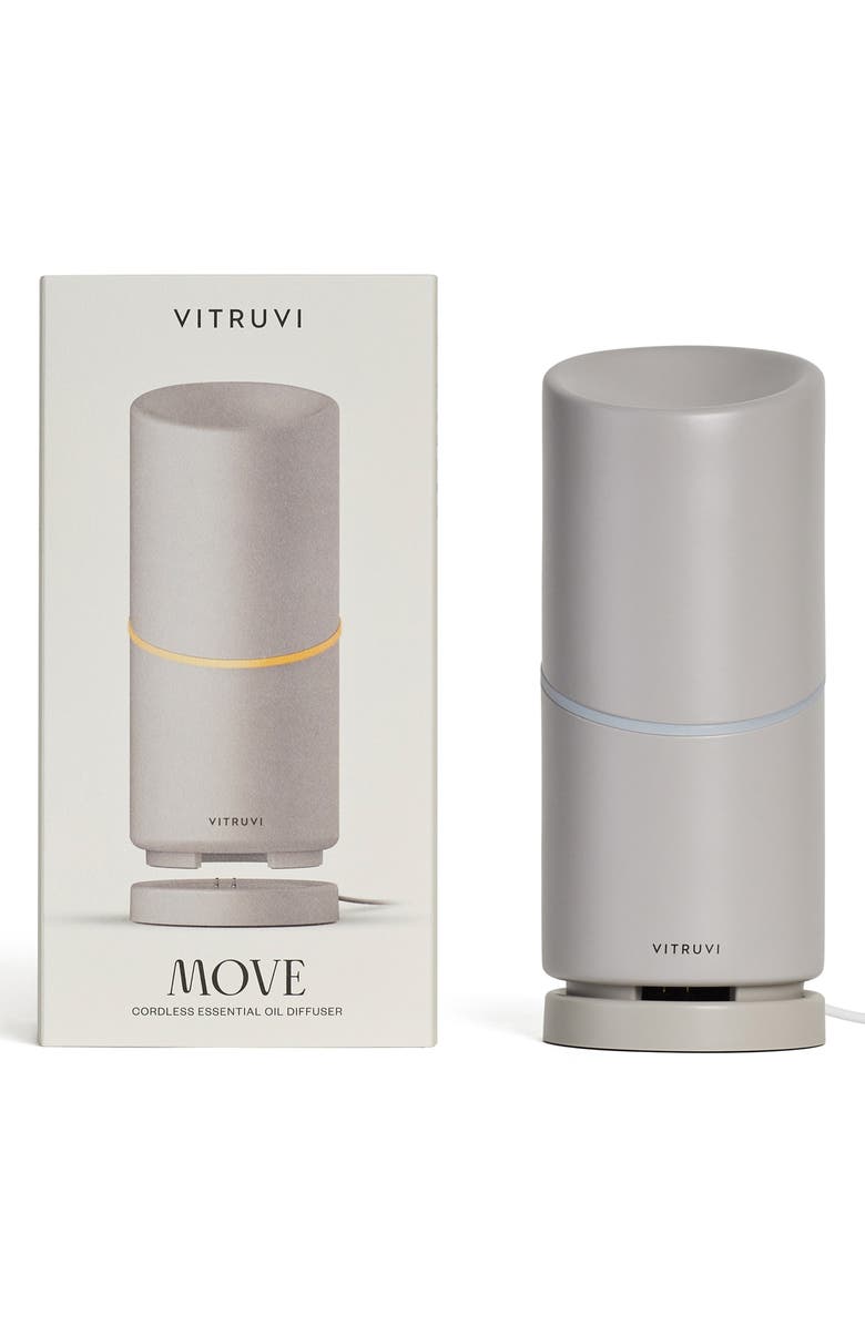 Vitruvi Move Cordless Essential Oil Diffuser, Alternate, color,