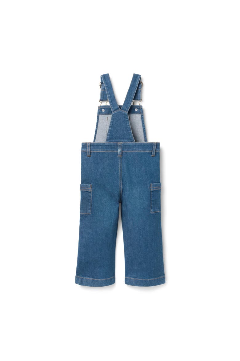 Denim Overall In Medium Wash, Alternate, color, Blue