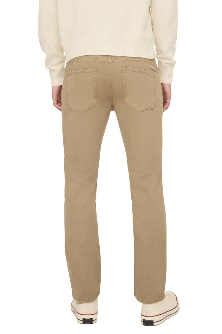 AMS Slim Fit Twill Pants, Alternate, color, HAZELNUT