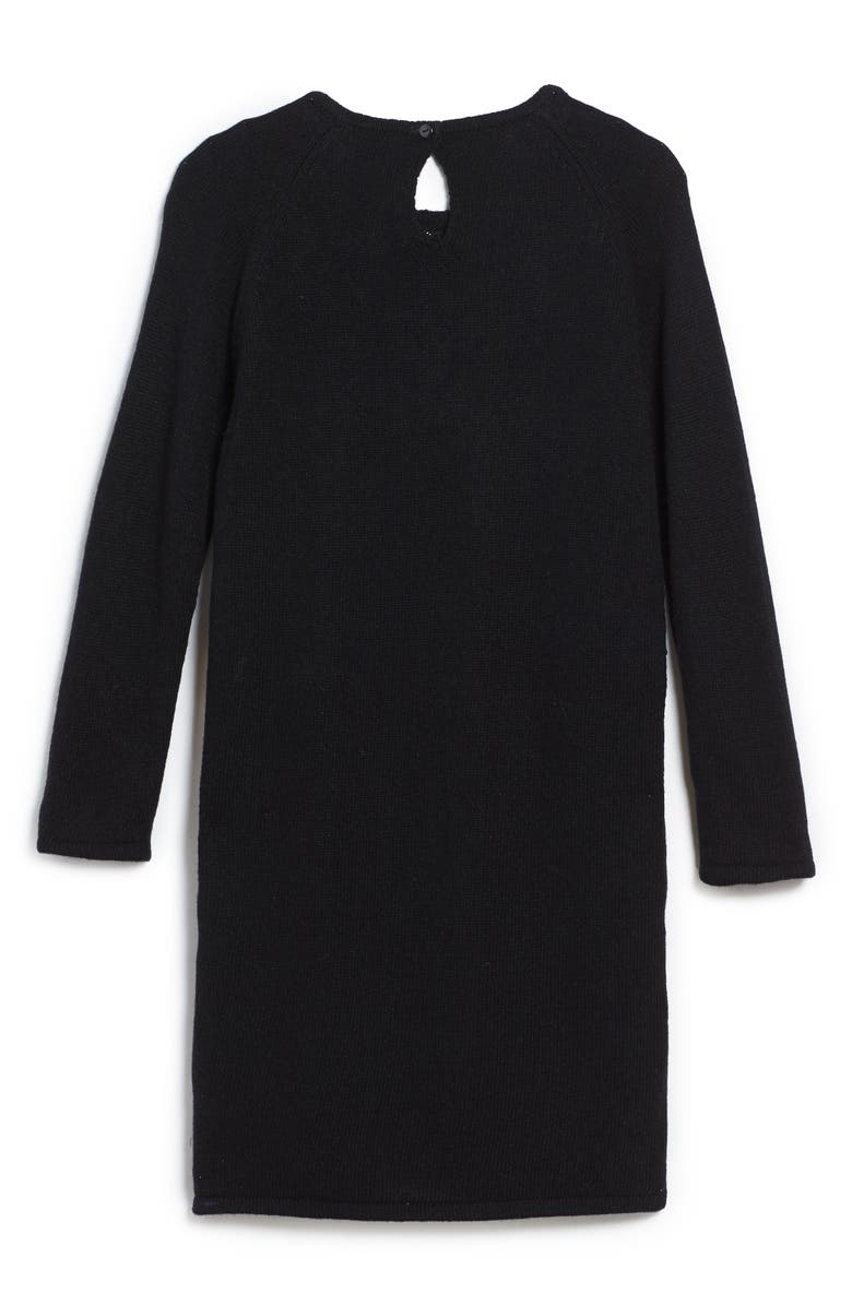 Marciano Chevron Sequin Sweater Dress, Alternate, color, 