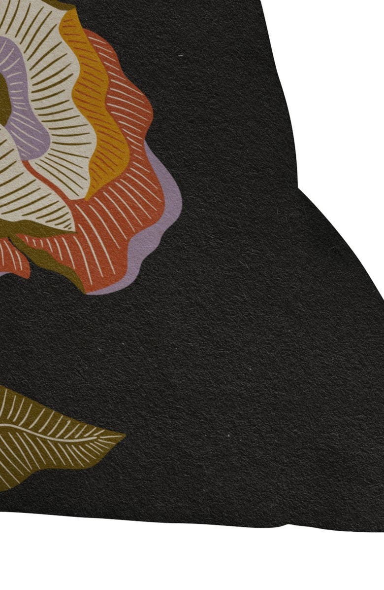 Deny Designs Together II Accent Pillow, Alternate, color, Black-White