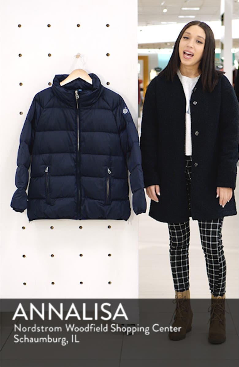 Tory Sport Performance Satin Down Jacket, sales video thumbnail