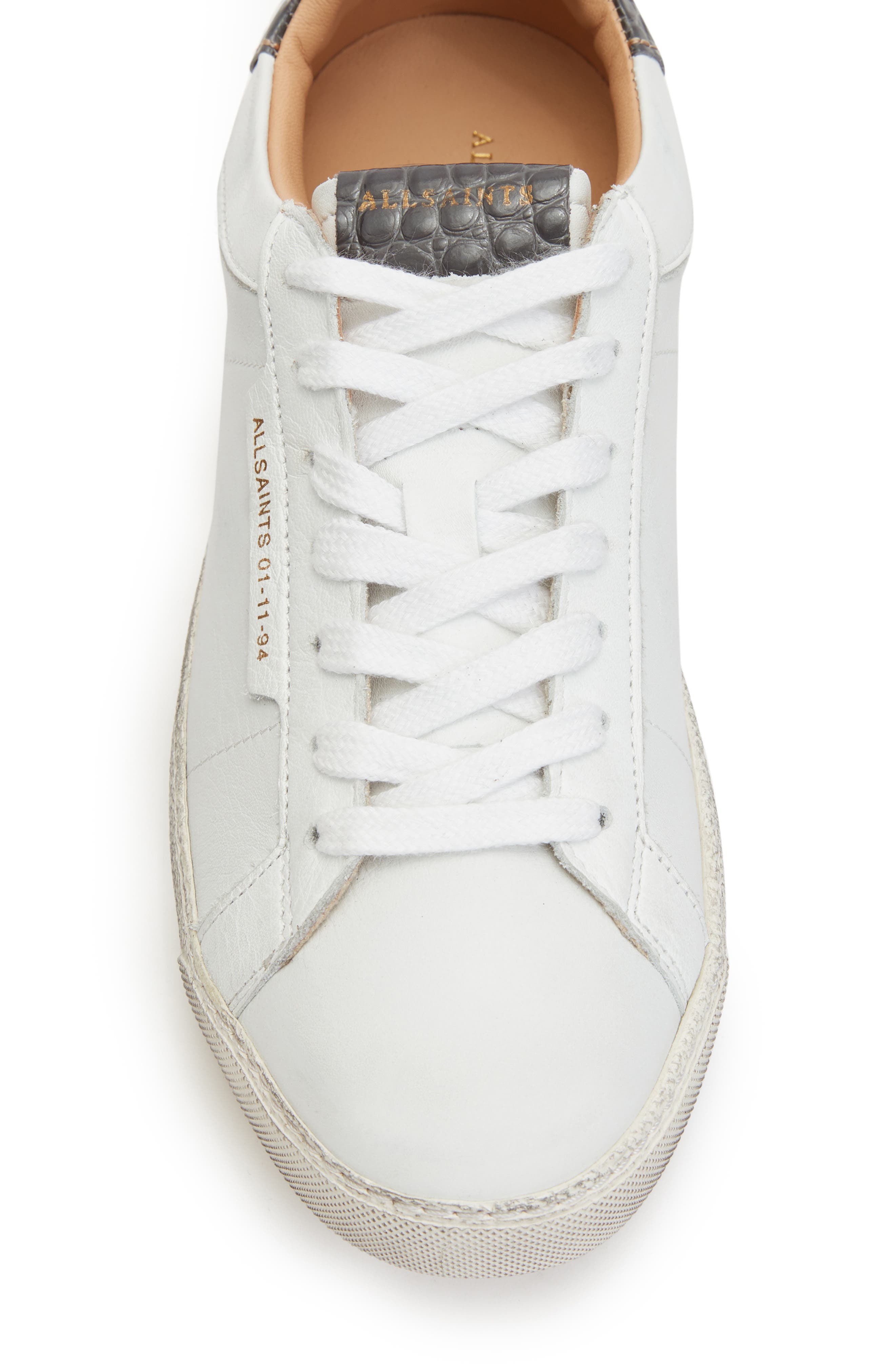 Sheer Low Top Sneaker, Alternate, color, WHITE/ GREY