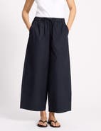 Albaray Drawstring Waist Barrel Leg Trouser