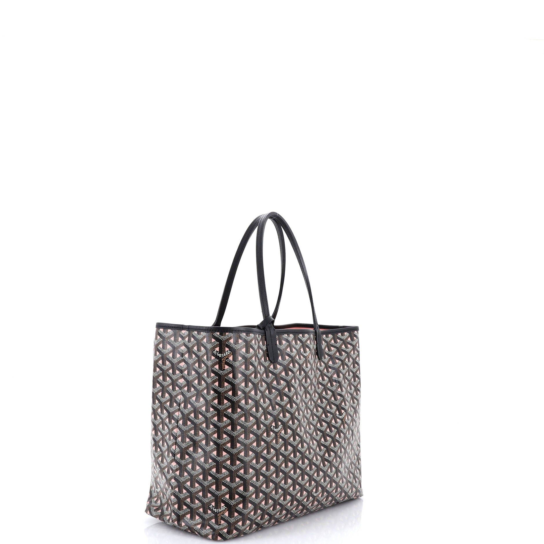 Pre-Owned Goyard Saint Louis Tote Claire Voie Coated Canvas PM, Alternate, color, Pink