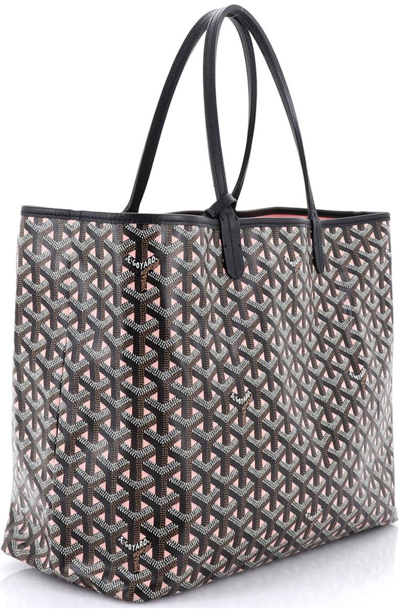 Pre-Owned Goyard Saint Louis Tote Claire Voie Coated Canvas PM, Alternate, color, Pink