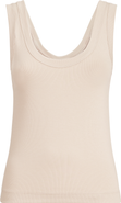 Brunello Cucinelli Ribbed jersey top