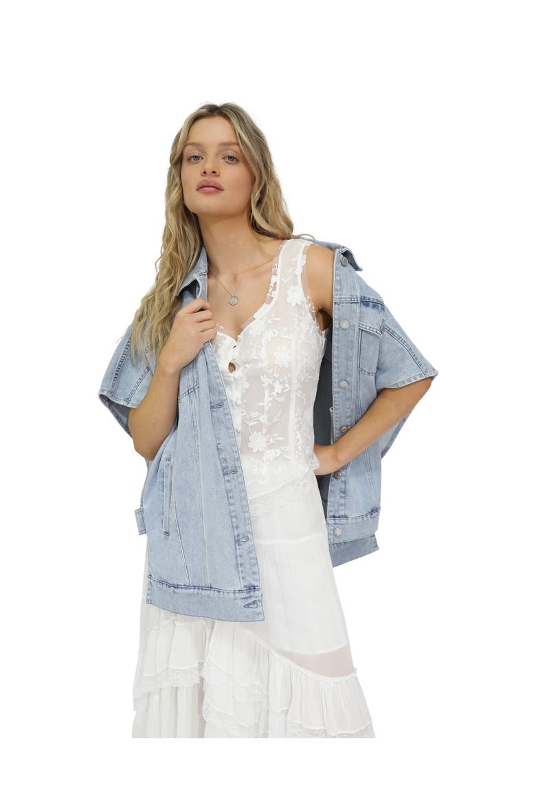 Future Lover Button Blouse, Alternate, color, White