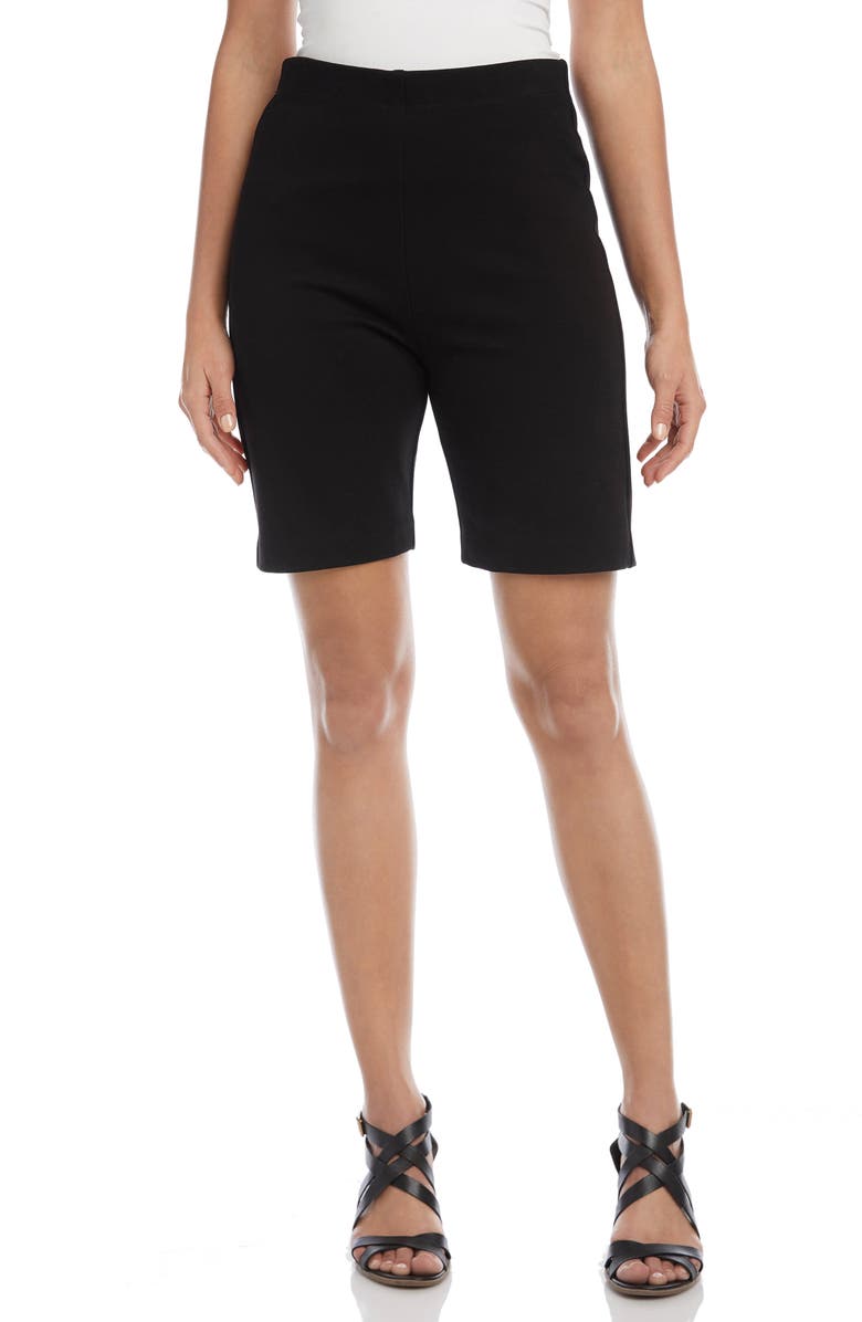 Karen Kane Pull-On Stretch Bermuda Shorts, Main, color, 