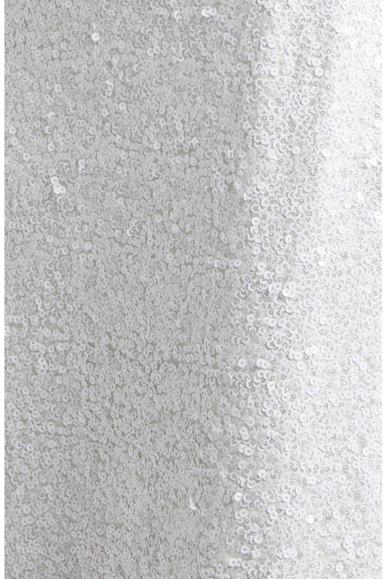 Heather Sequined Gown, Alternate, color, IVORY SEQUIN