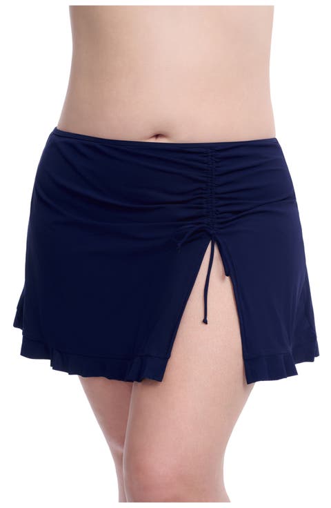 Tutti Frutti Full Figure Skirt Swim Bottom