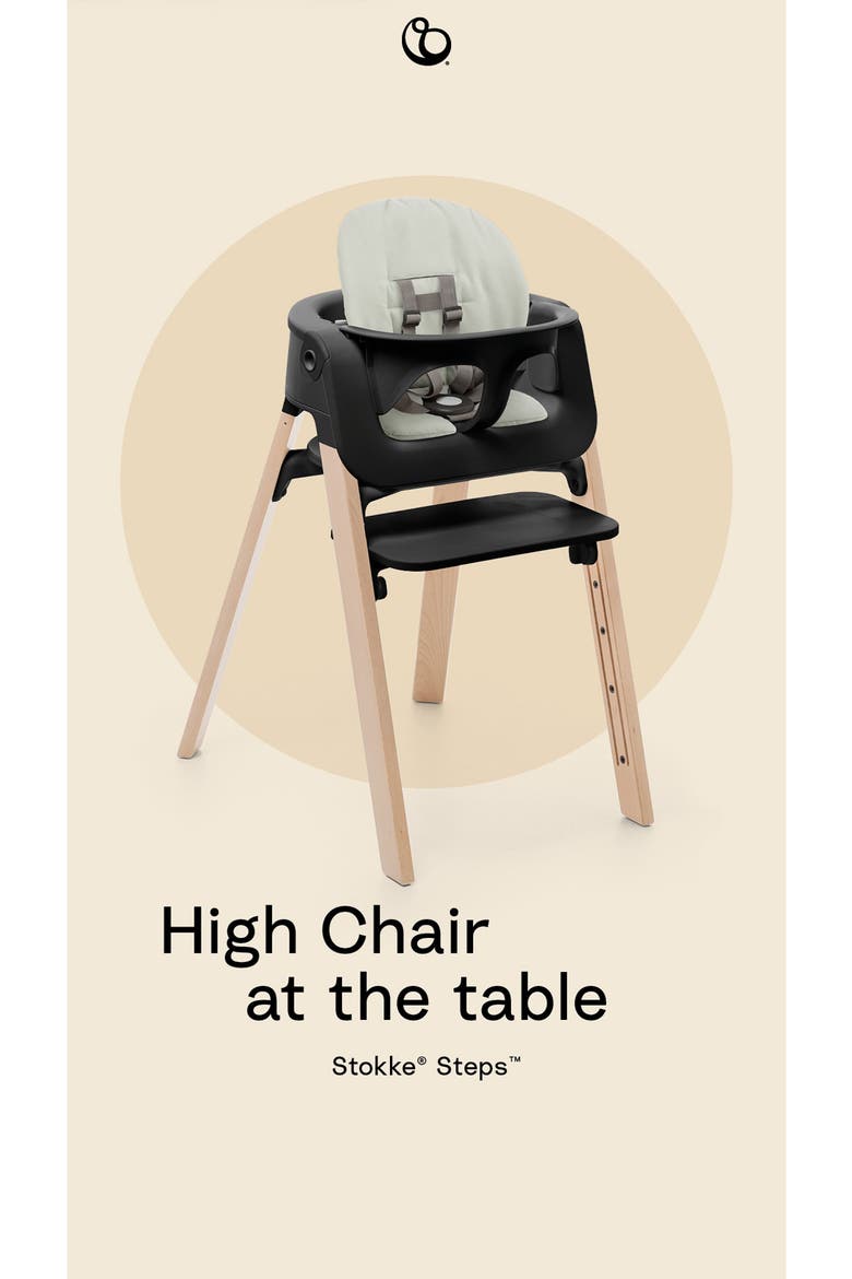 Steps™ Highchair, Alternate, color, BLACK / NATURAL
