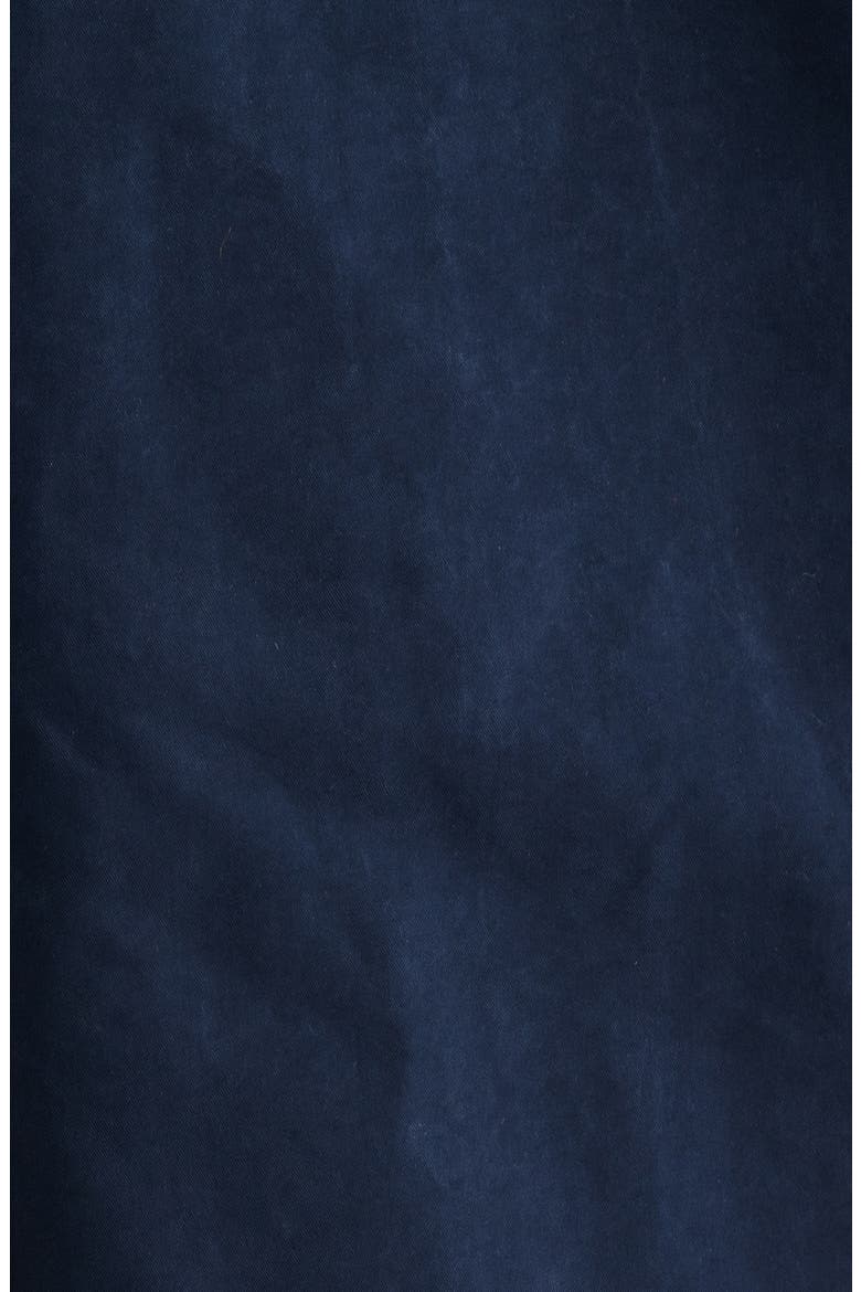 Flared Hooded Raincoat, Alternate, color, NAVY