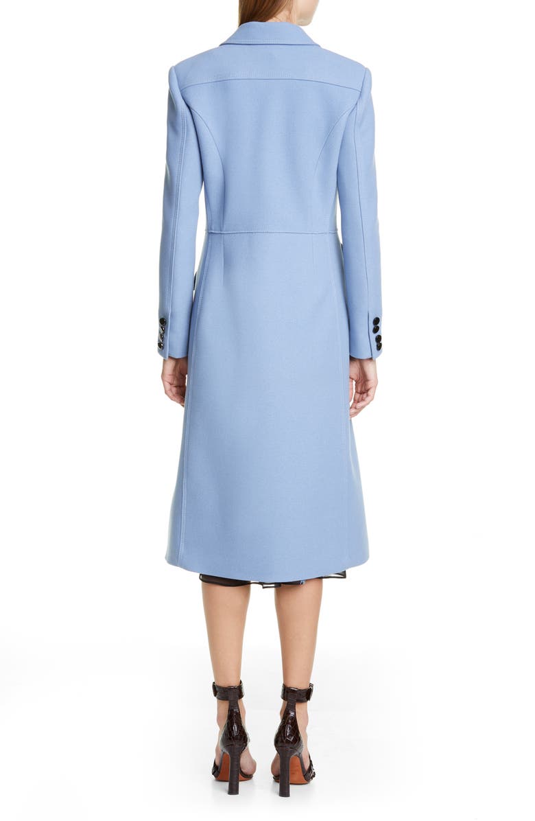 Altuzarra Double Breasted Three-Quarter Coat, Alternate, color, 