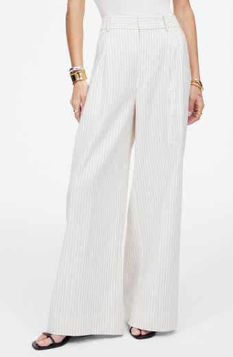 Madewell Superwide Leg Linen & Cotton Blend Pants
