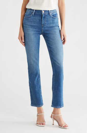 Cindy High Waist Ankle Straight Leg Jeans
