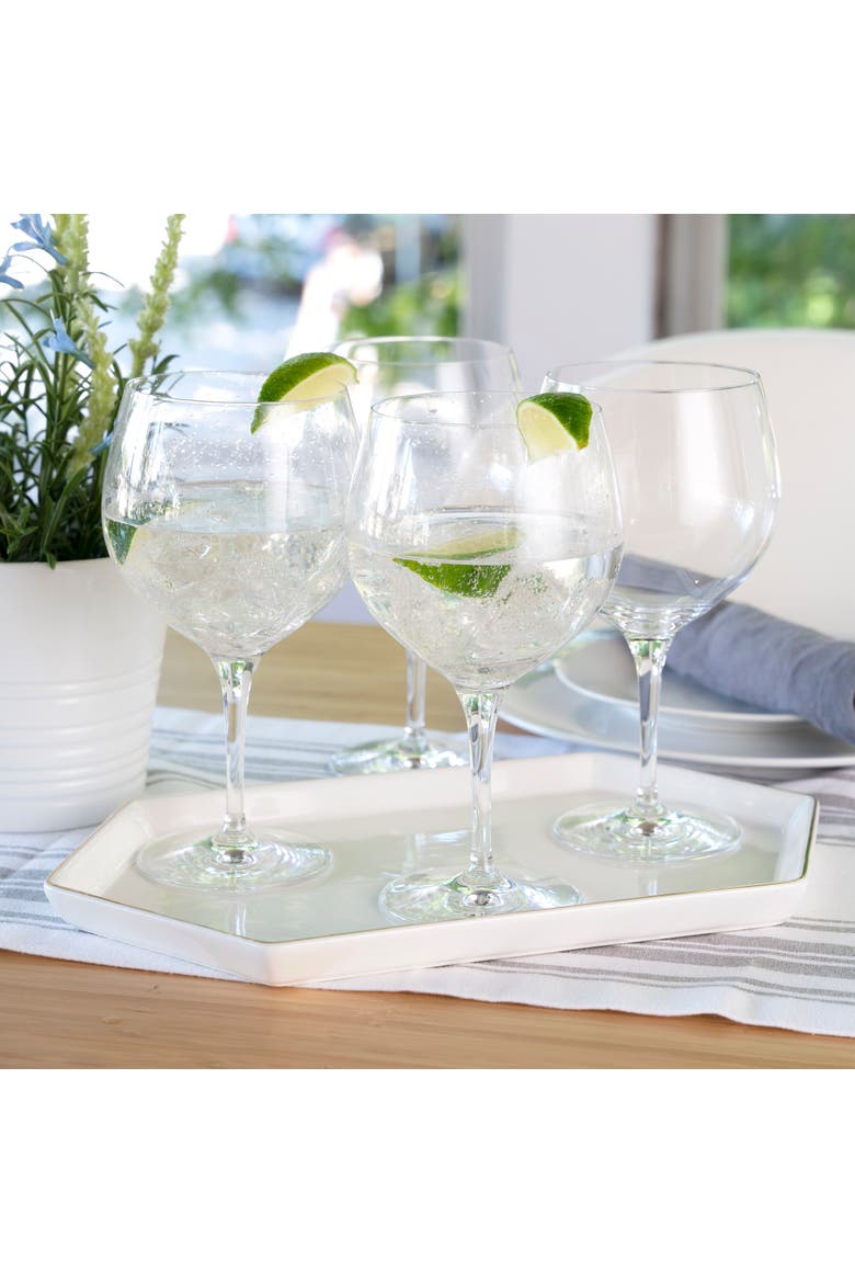 Gin & Tonic Glass Set of 4, Alternate, color, Clear