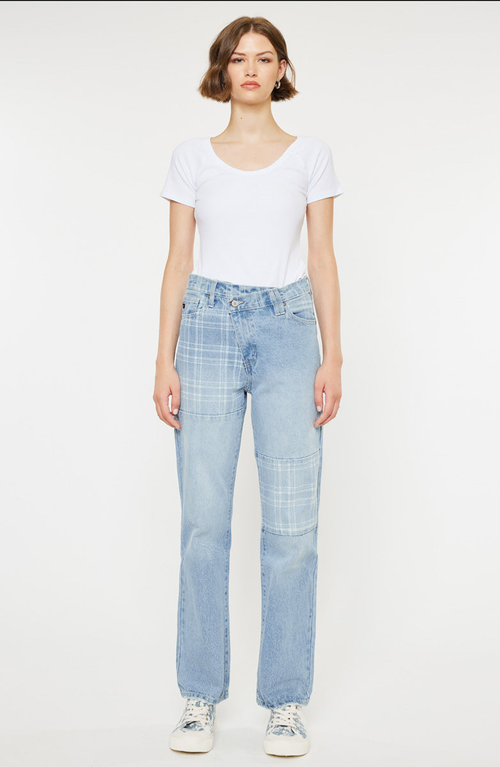 Kancan Aylin 90's Boyfriend Jeans In Blue