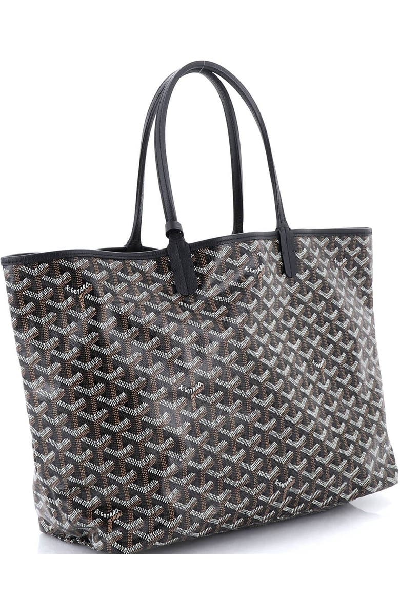 Pre-Owned Goyard Saint Louis Tote Coated Canvas PM, Alternate, color, Black