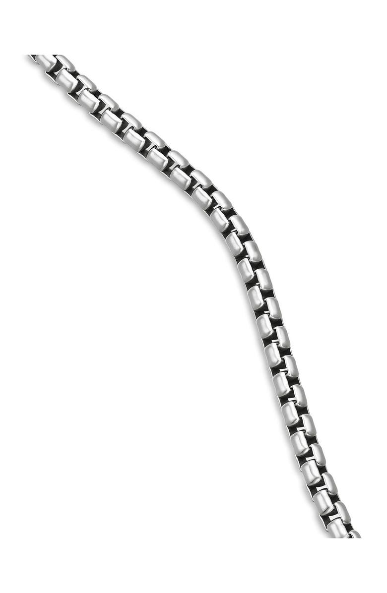 David Yurman Men's Box Chain Necklace in Sterling Silver, 5.2mm, Alternate, color, Silver