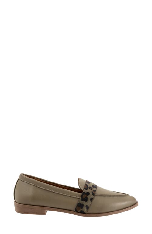 Bueno Bristol Pointed Toe Loafer In Green