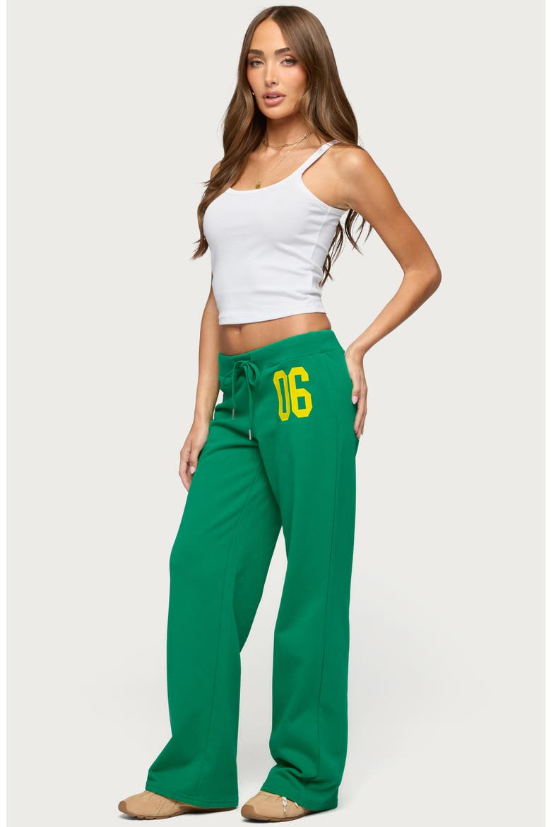 '06 Cotton Blend Sweatpants, Alternate, color, GREEN