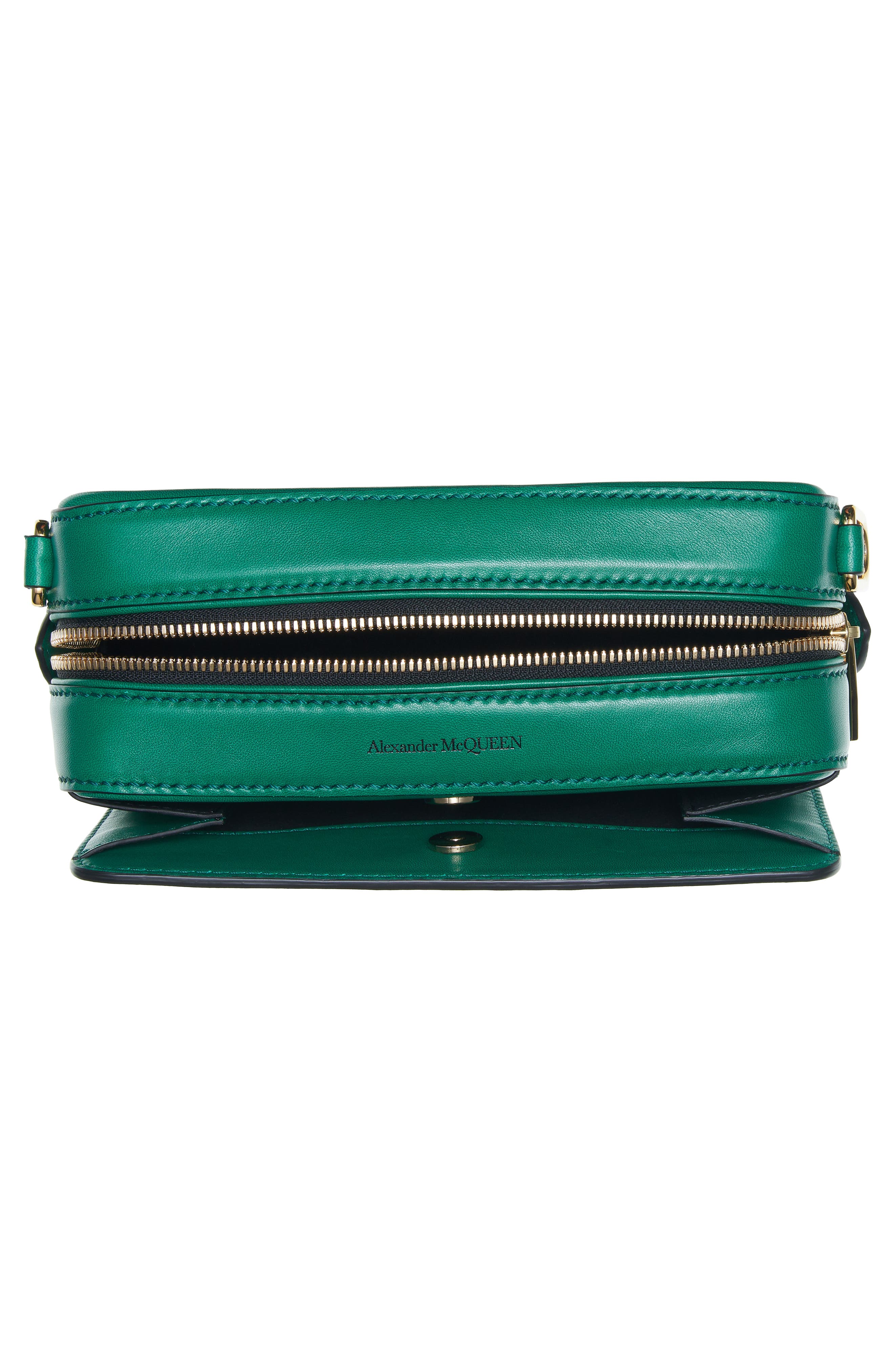 McQueen Alexander McQueen The Myth Small Leather Camera Bag, Alternate, color, 