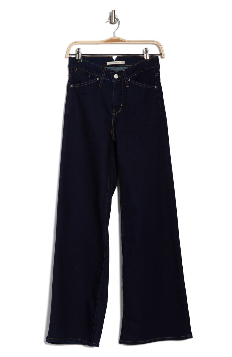 Levi's<sup>®</sup> 318 Shaping Wide Leg Jeans, Alternate, color, Darkest Sky