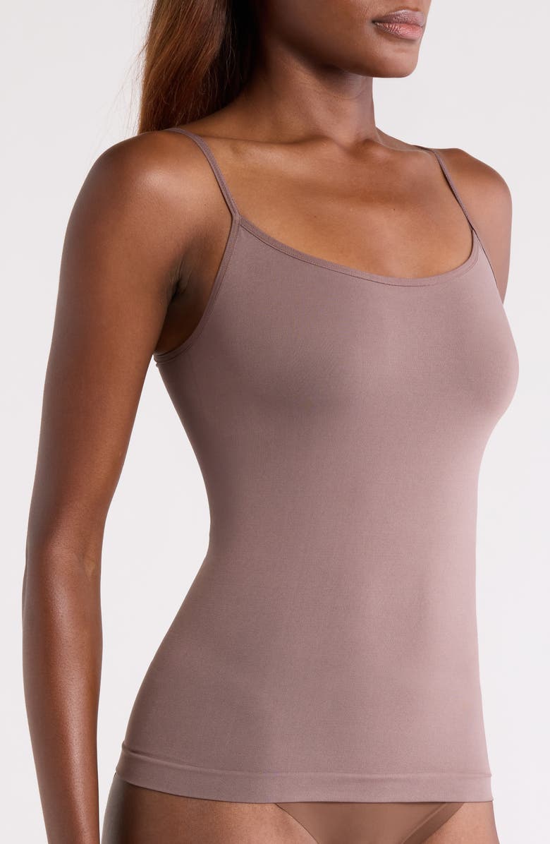 Nordstrom Seamless Layering Camisole, Alternate, color, Grey Plum