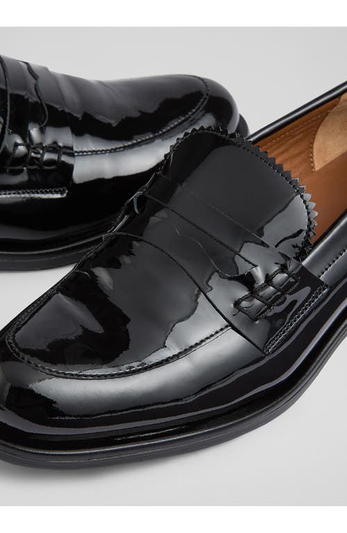 Lk Bennett Arissa Penny Loafer In Black