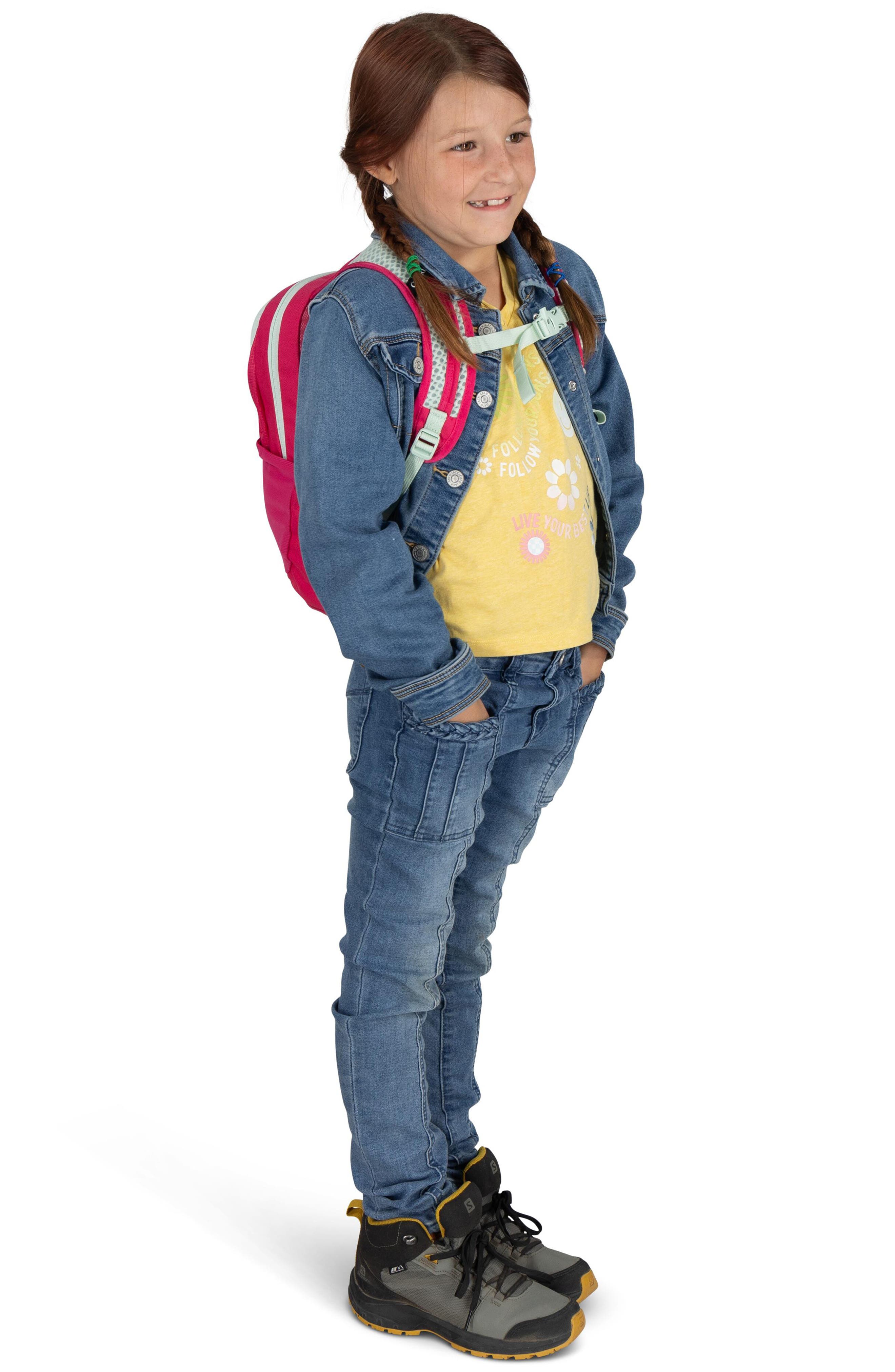 Kids' Daylite™ Jr. Water Repellent Backpack, Alternate, color, HOTSPOT PINK-FROSTY MINT