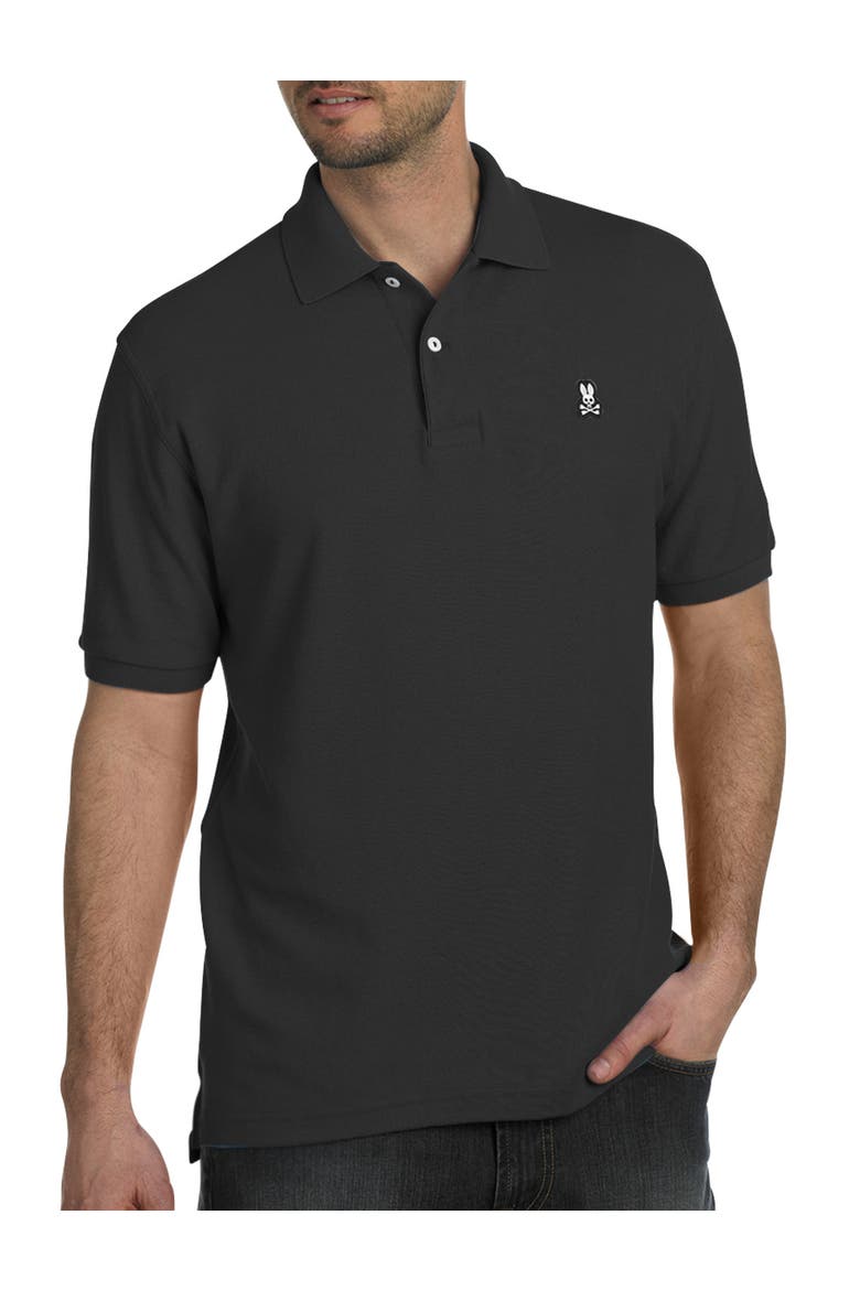 Big & Tall Classic Polo Shirt, Main, color, BLACK
