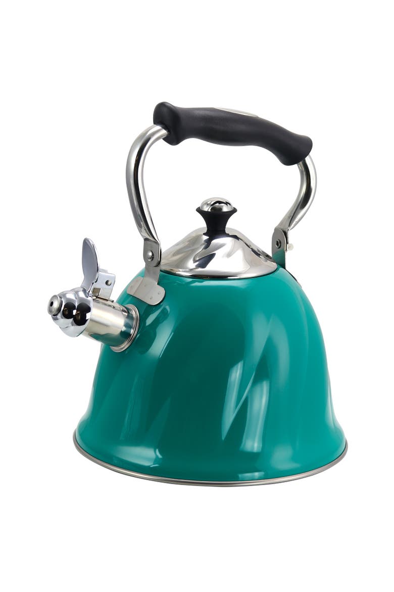 Alberton Tea Kettle with Lid, Alternate, color, Green