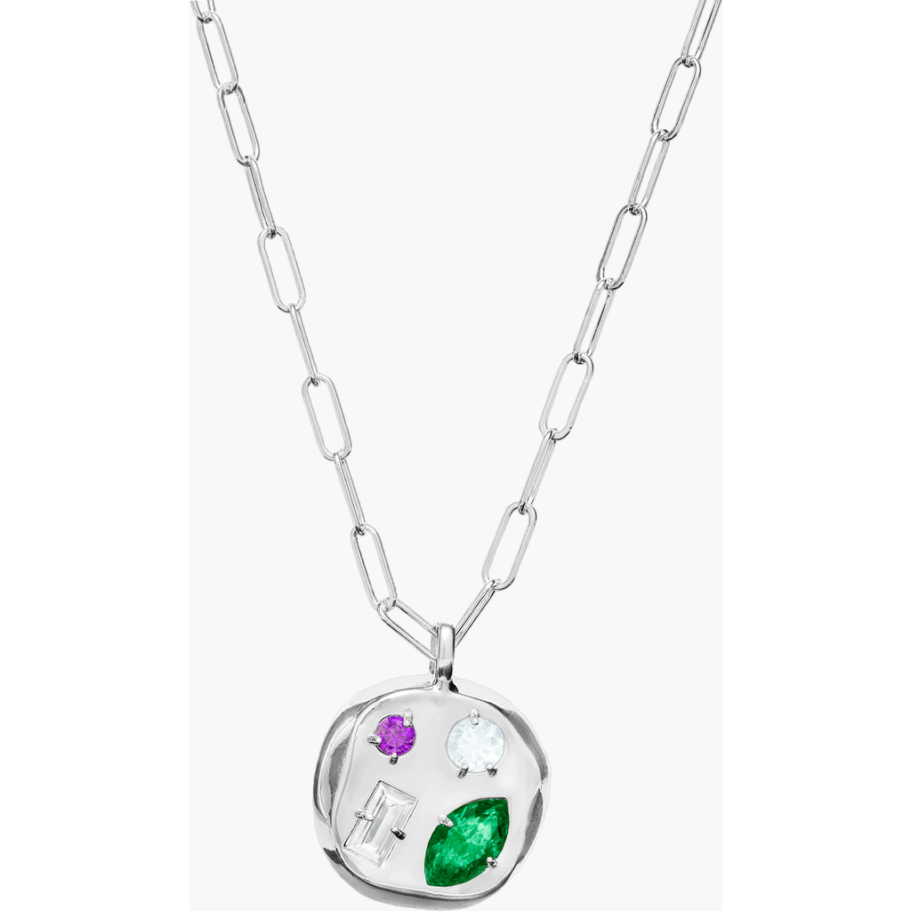 Birthdate Co. The May Birthdate Silver Pendant In May 12th - Silver