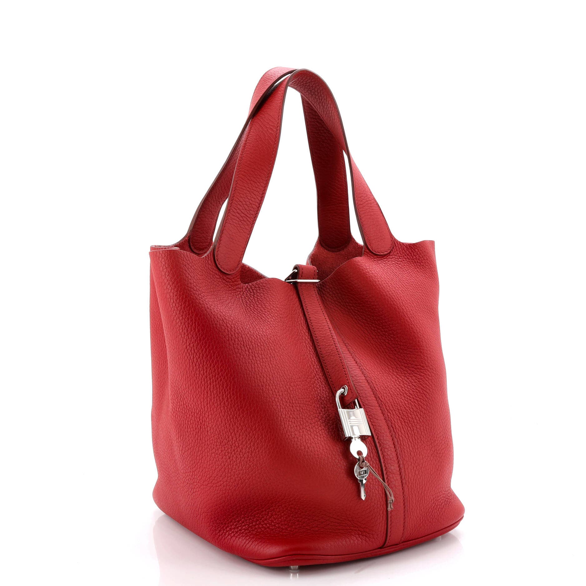 Pre-Owned Hermes Picotin Lock Bag Clemence MM, Alternate, color, 