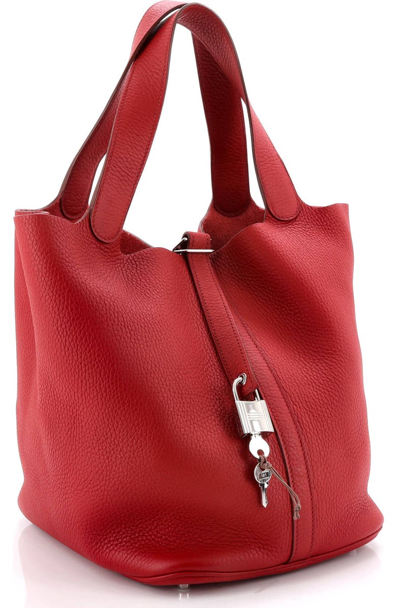 Pre-Owned Hermes Picotin Lock Bag Clemence MM, Alternate, color,