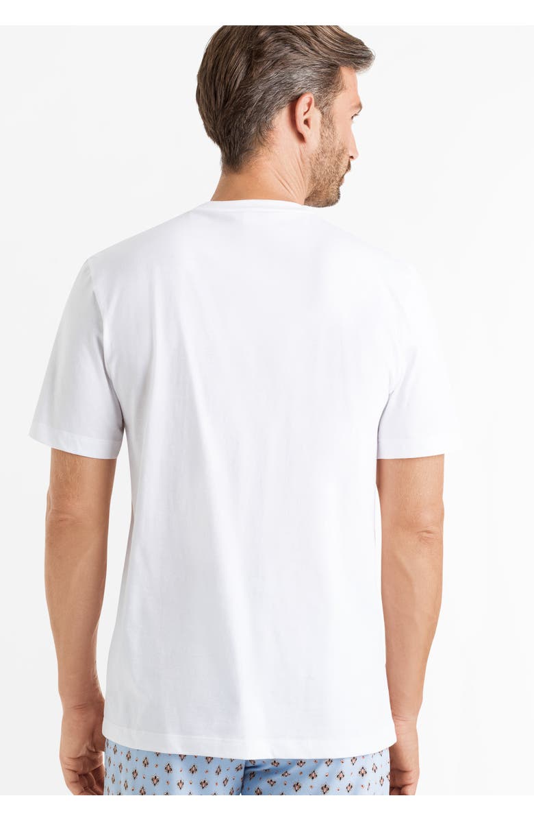 Hanro Living Shirts Cotton Henley T-Shirt, Alternate, color, 