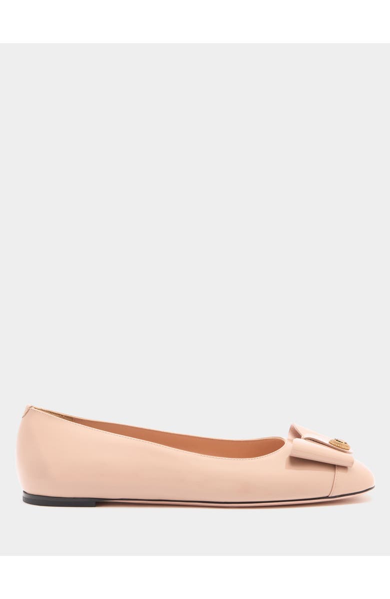 Bally B-Bow Flat in Calf Leather, Main, color,