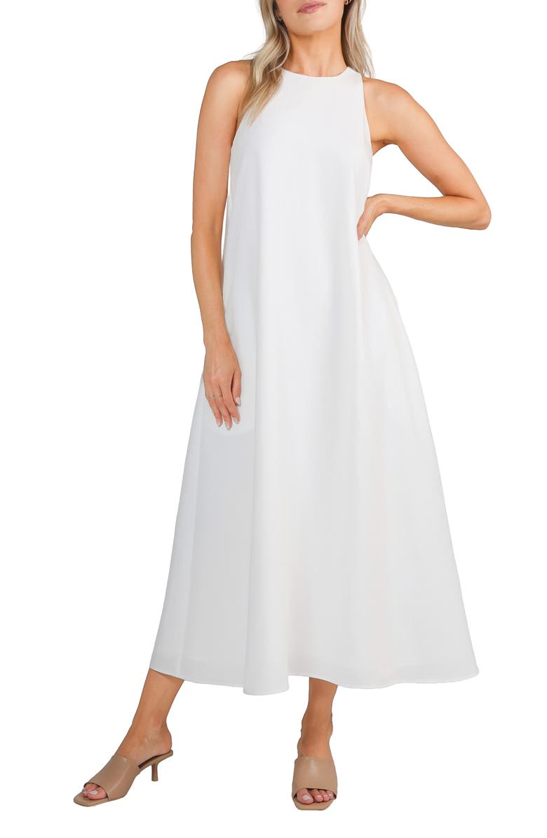 matty m. Alden Maxi Dress, Main, color, Ivory