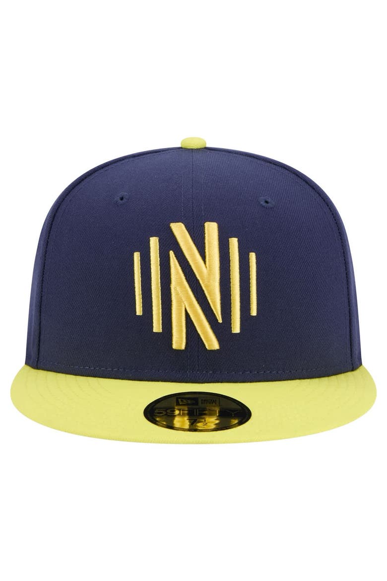 Men's New Era  Navy Nashville SC 2025 Kickoff 59FIFTY Fitted Hat, Alternate, color, Navy
