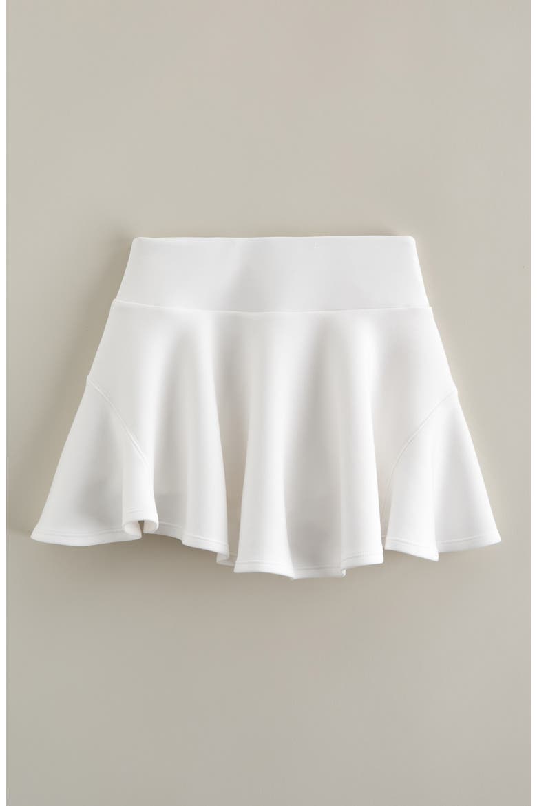 Kids' Game Point Skort, Main, color, WHITE