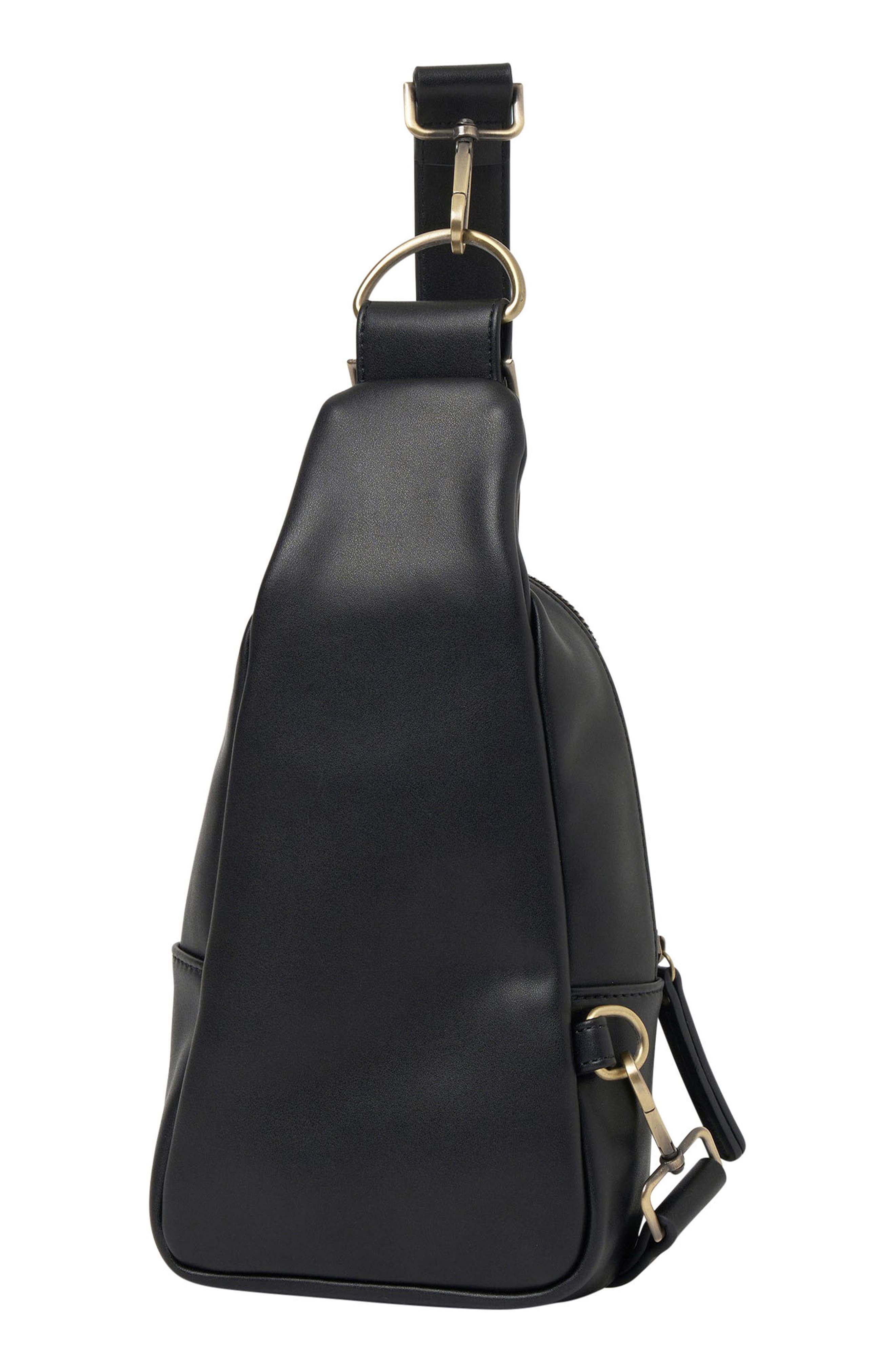 Urban Originals Liberty Woven Vegan Leather Messenger Bag, Alternate, color, 