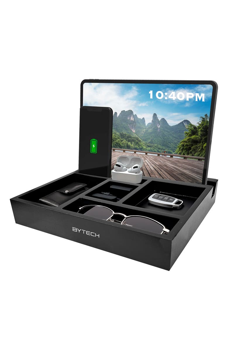 BYTECH Tech Dresser Valet, Main, color, Black