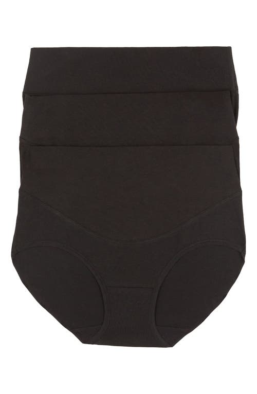 Felina Fusion High Waist Shaper Briefs In Black